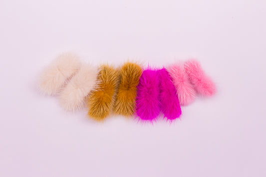 Hairclips Pompon largo